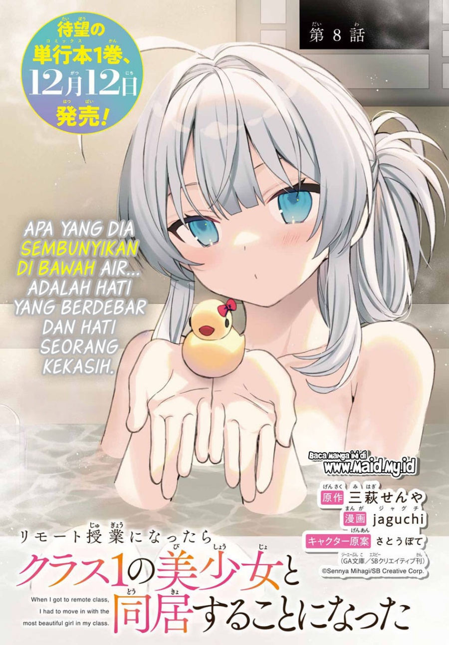 Remote Jugyou ni Nattara Class 1 no Bishoujo to Doukyo Suru Koto ni Natta
