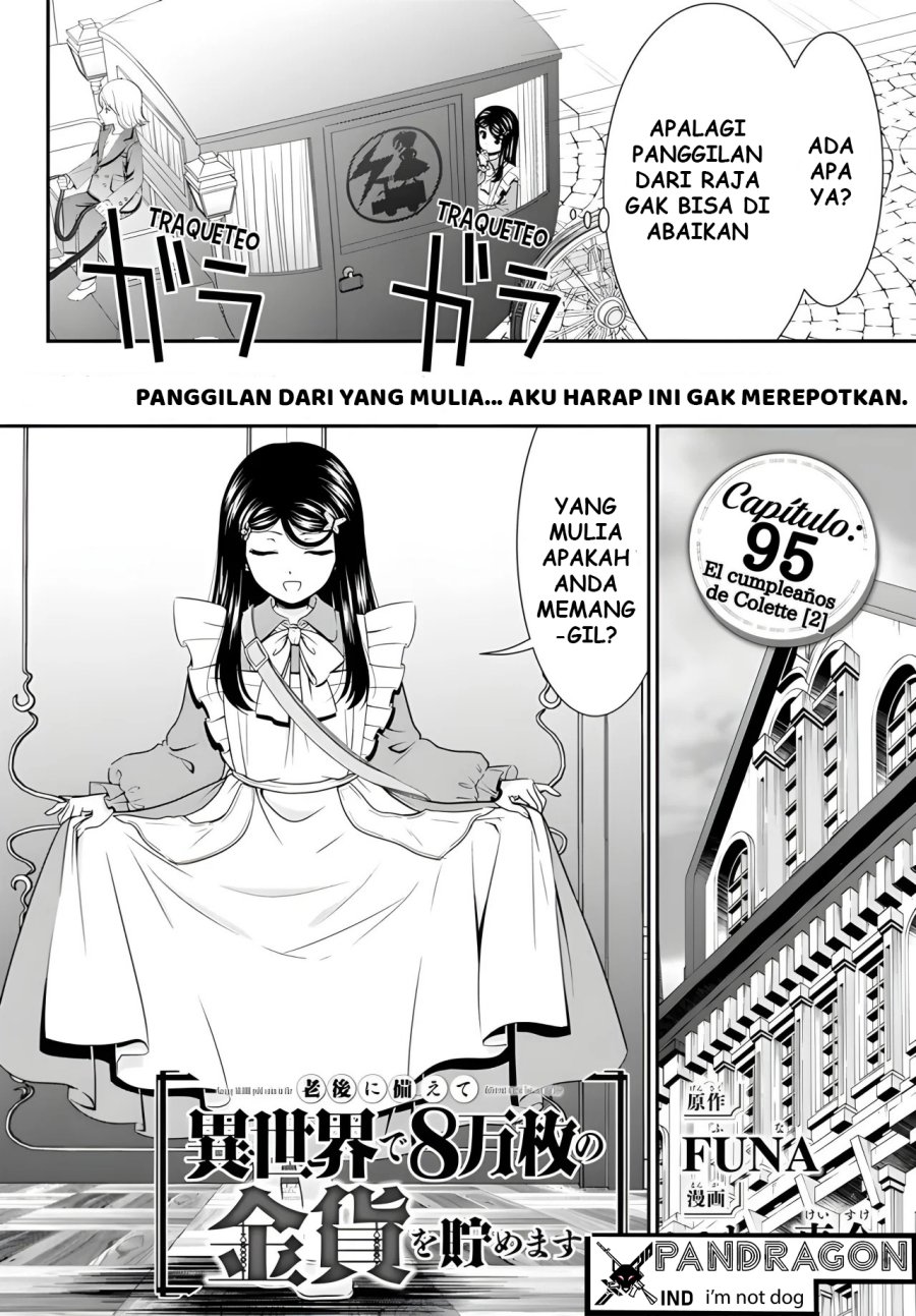 Rougo ni Sonaete Isekai de 8 man-mai no Kinka o Tamemasu