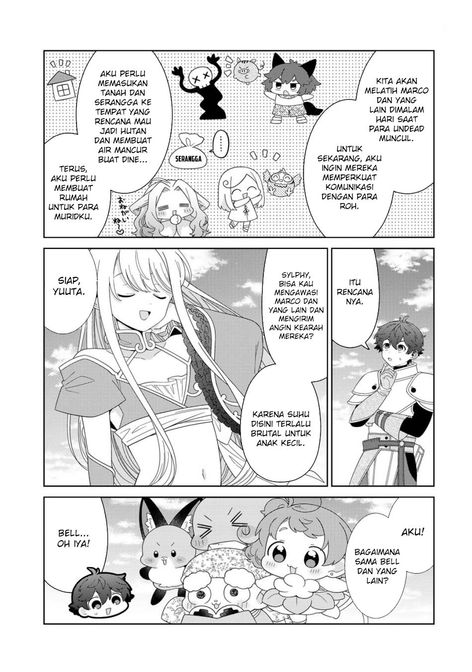 Seirei-tachi no Rakuen to Risou no Isekai Seikatsu
