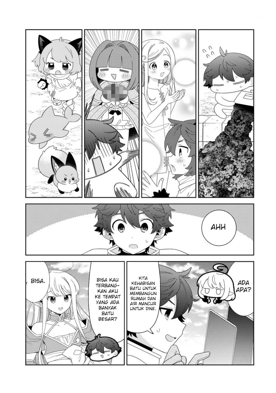 Seirei-tachi no Rakuen to Risou no Isekai Seikatsu