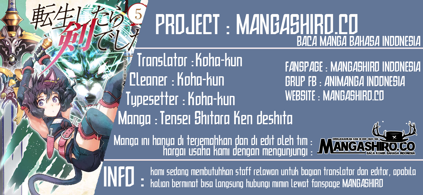 Tensei Shitara Ken Deshita