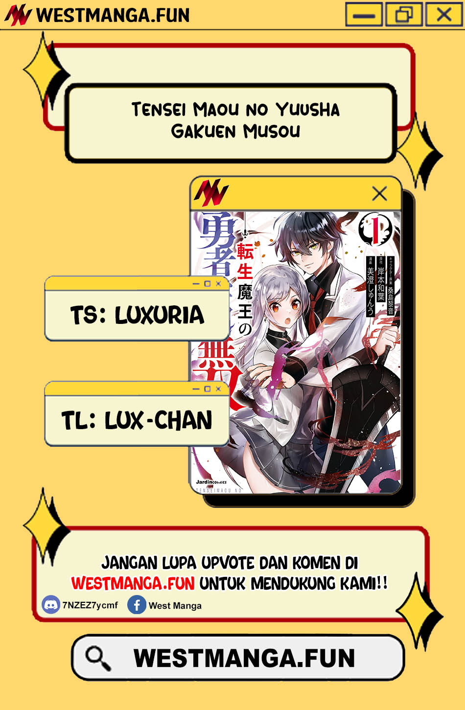 Tensei Maou no Yuusha Gakuen Musou