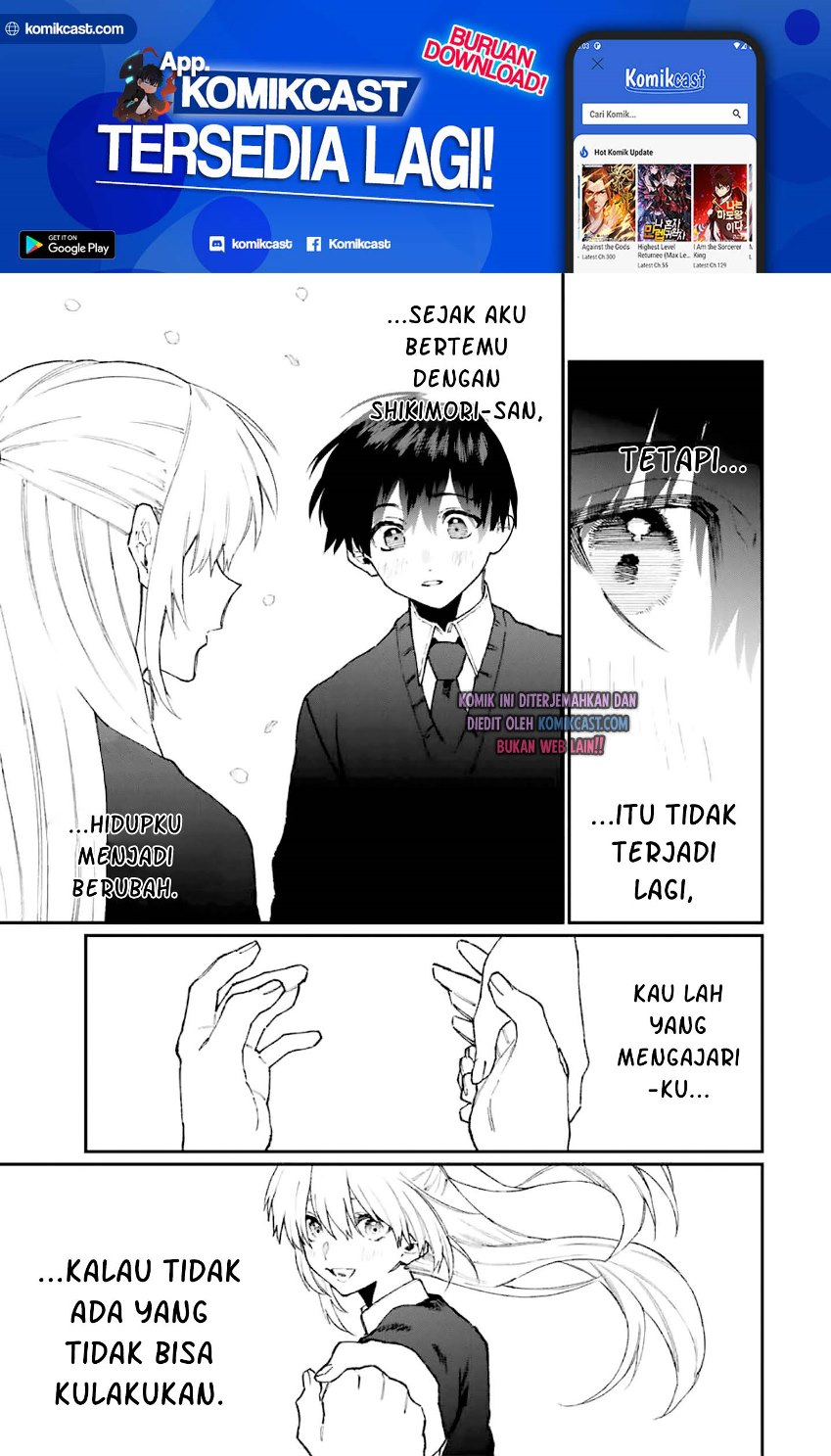 That Girl Is Not Just Cute (Shikimori’s Not Just a Cutie) Chapter 100