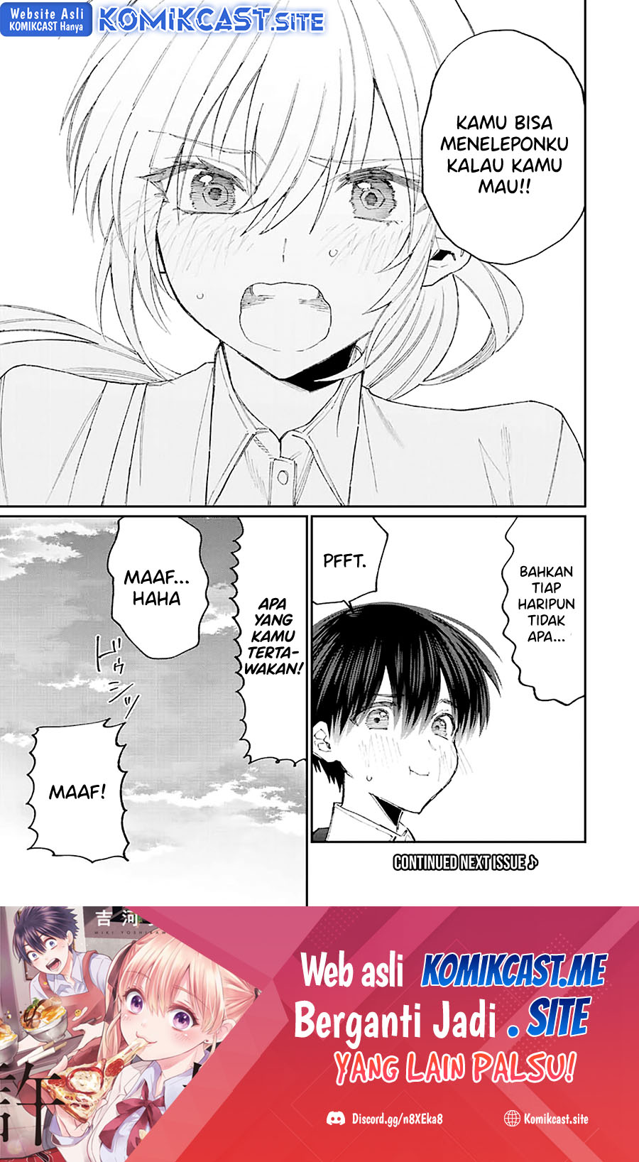 That Girl Is Not Just Cute (Shikimori’s Not Just a Cutie) Chapter 156