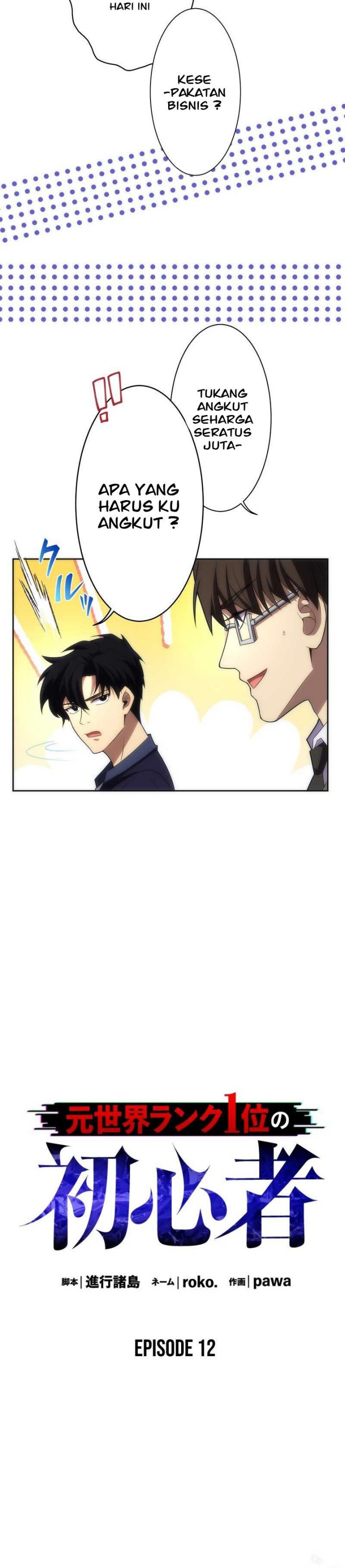The Beginner, Formerly Ranked Number One in the World Chapter 11