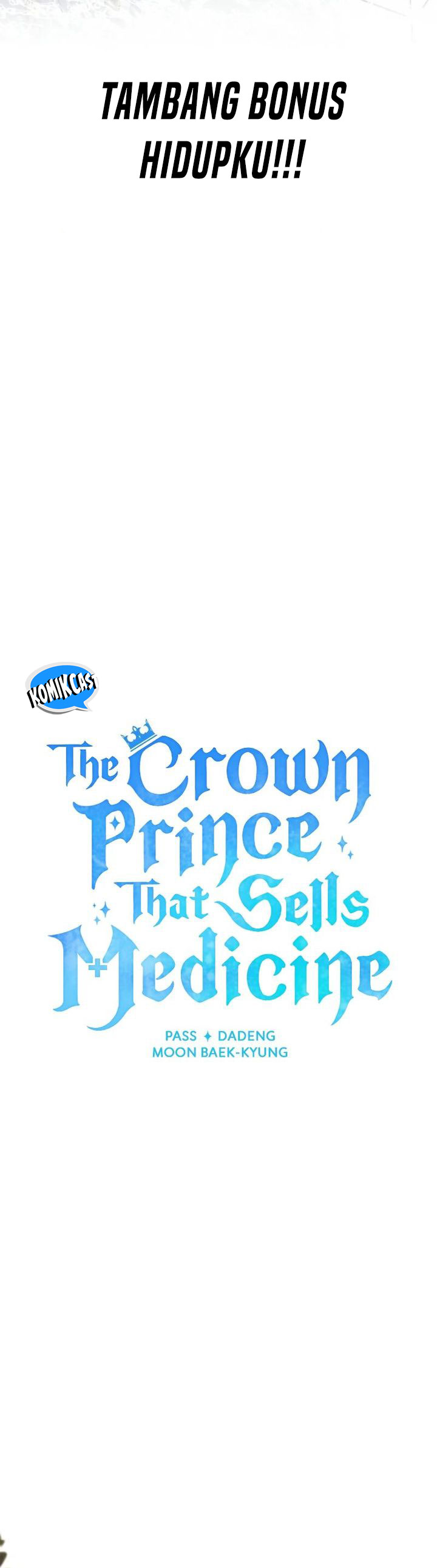 The Crown Prince That Sells Medicine