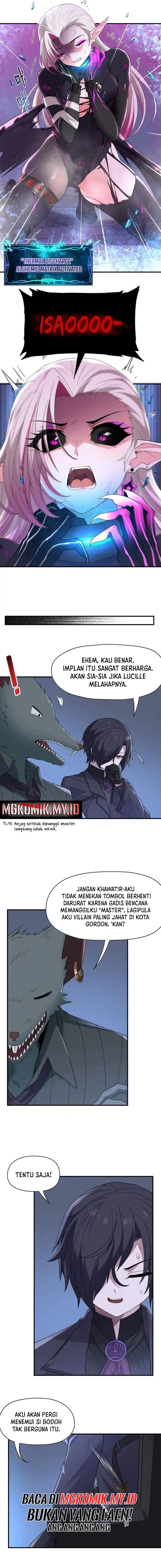 The Evil Alchemist Can’t Handle His Own Experiment