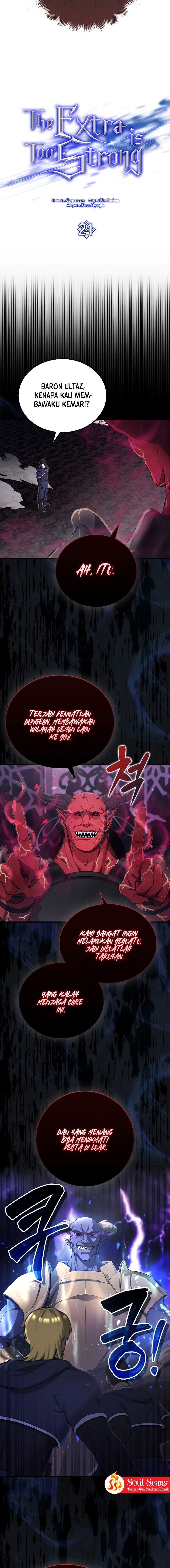The Extra is Too Strong