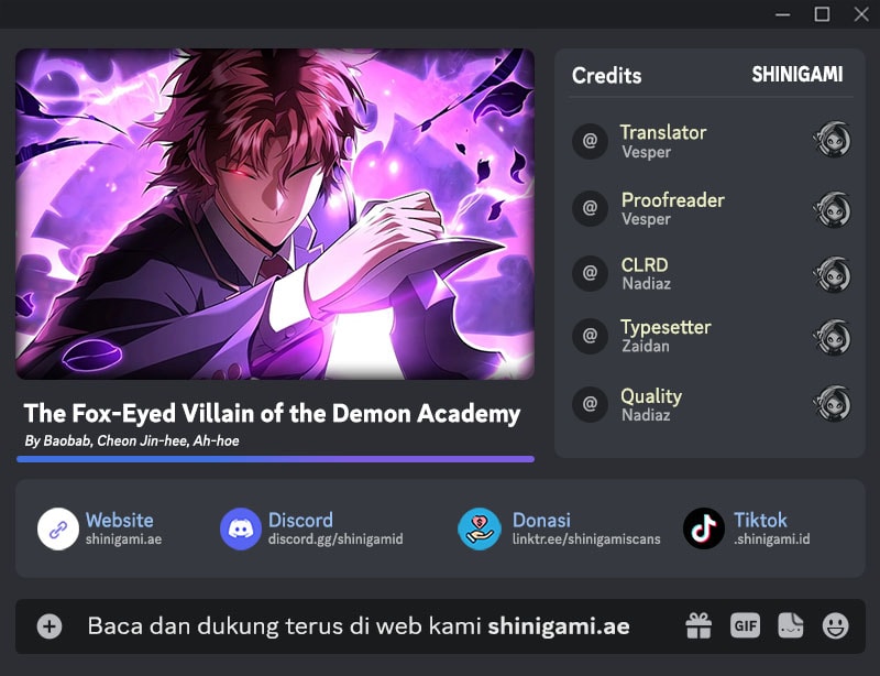 The Fox-Eyed Villain Of The Demon Academy
