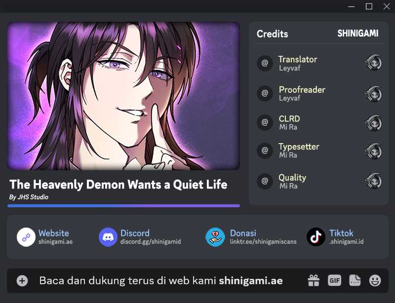 The Heavenly Demon Wants A Quiet Life