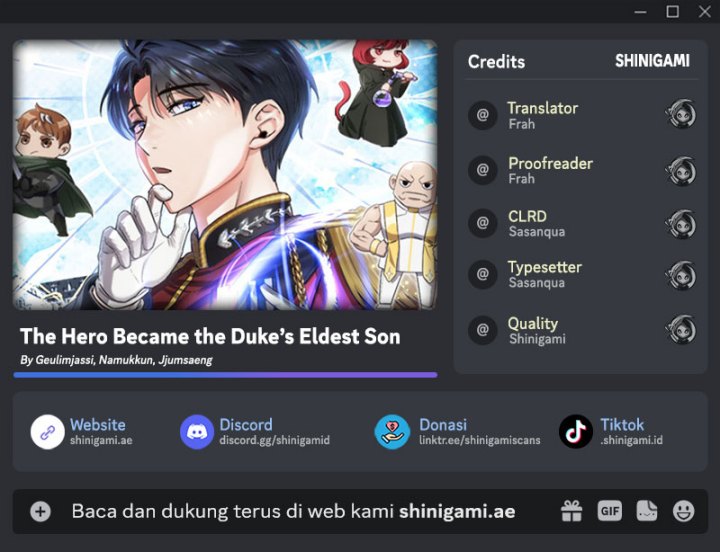 The Hero Became the Duke’s Eldest Son Chapter 27