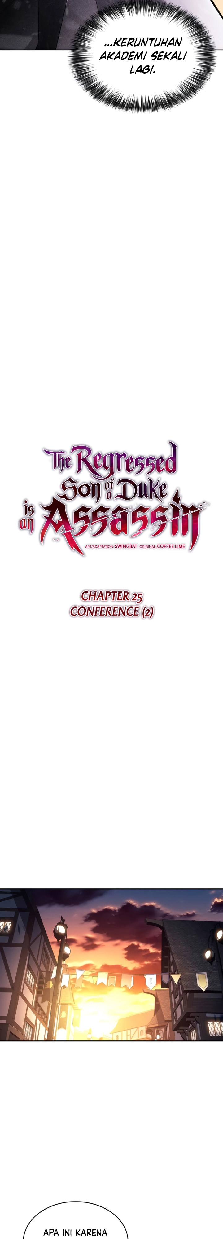 The Regressed Son of a Duke is an Assassin