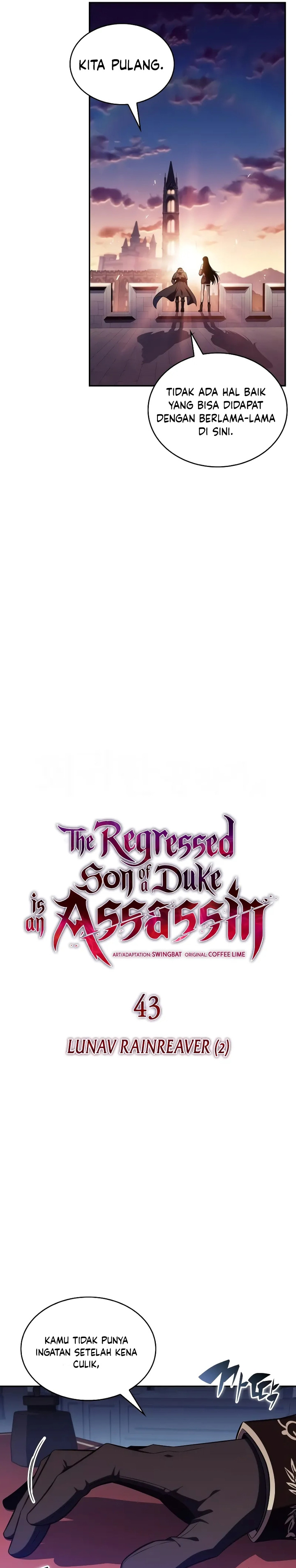 The Regressed Son of a Duke is an Assassin