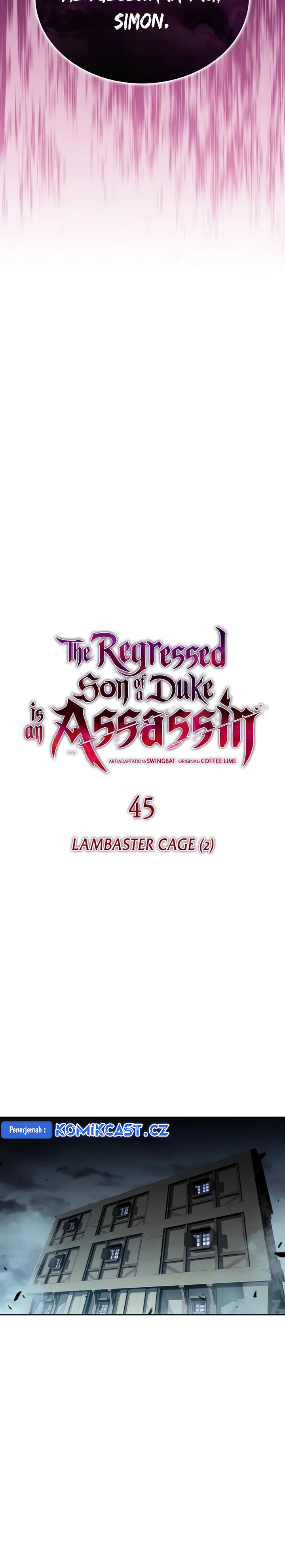 The Regressed Son of a Duke is an Assassin