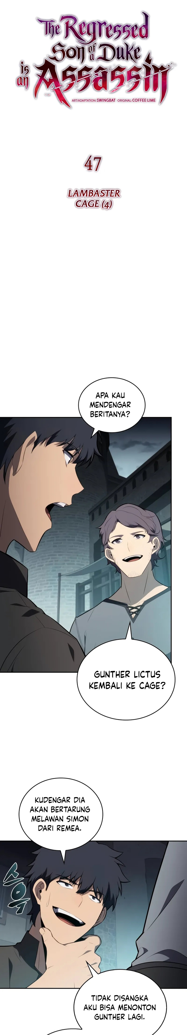 The Regressed Son of a Duke is an Assassin