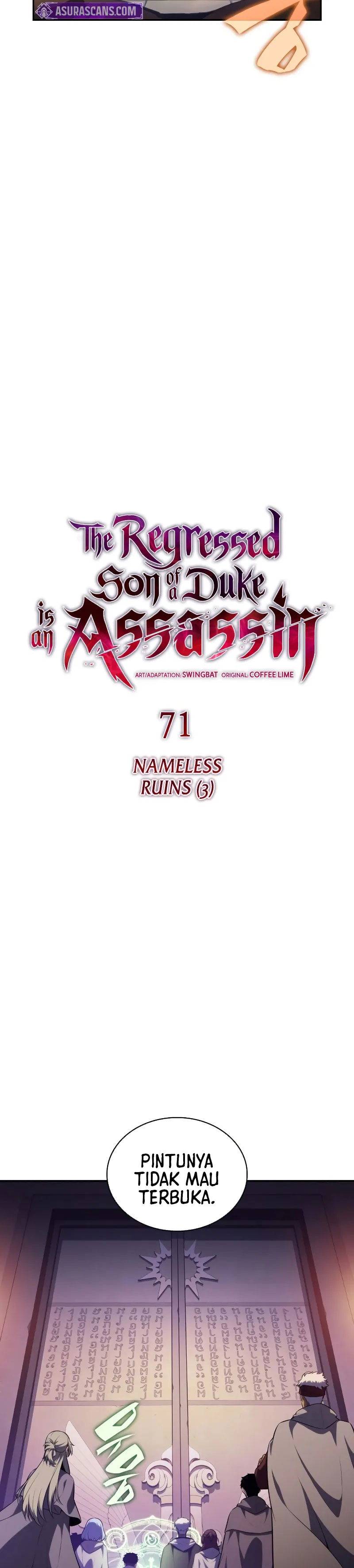 The Regressed Son of a Duke is an Assassin