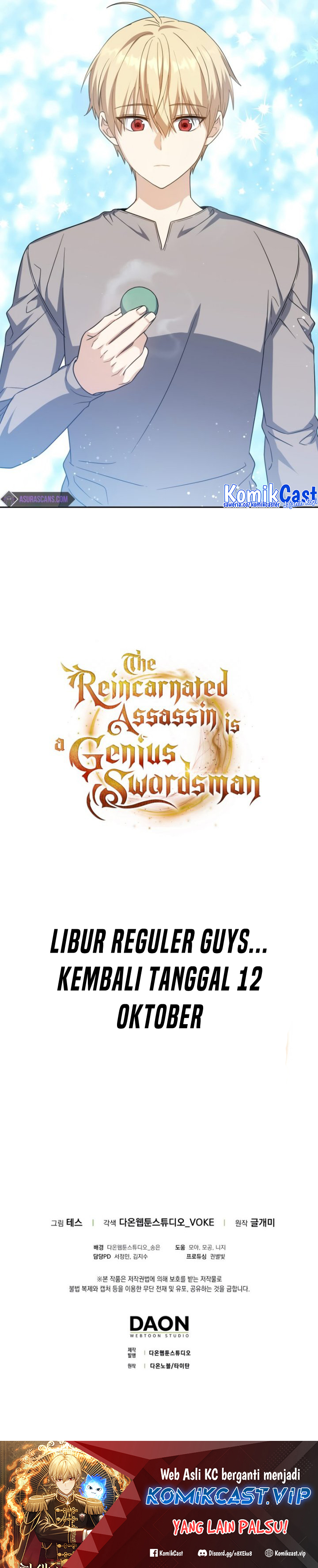 The Reincarnated Assassin is a Genius Swordsman