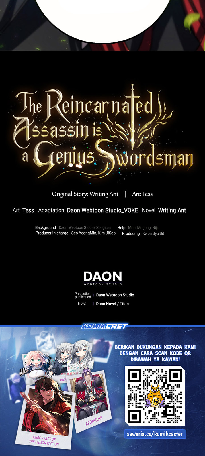 The Reincarnated Assassin is a Genius Swordsman