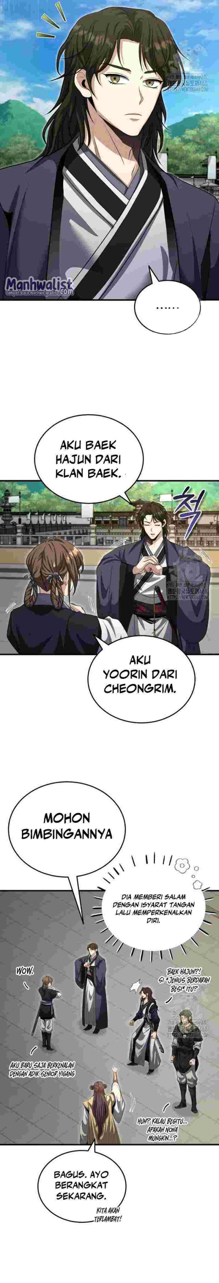 The Terminally Ill Young Master of the Baek Clan