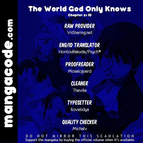 The World God Only Knows Chapter 21