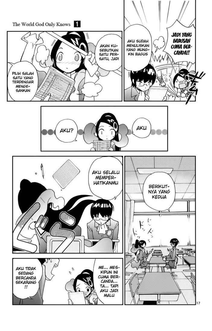 The World God Only Knows Chapter 3