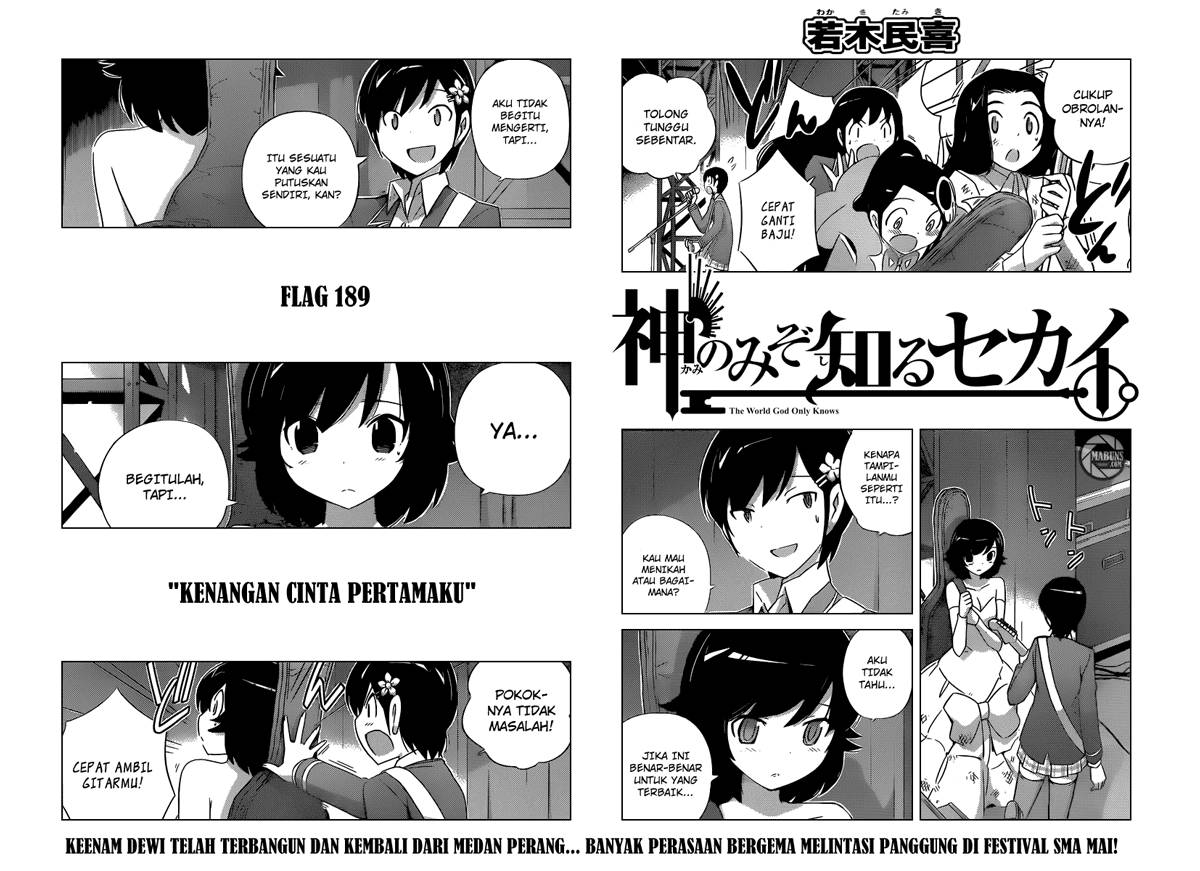 The World God Only Knows Chapter 189