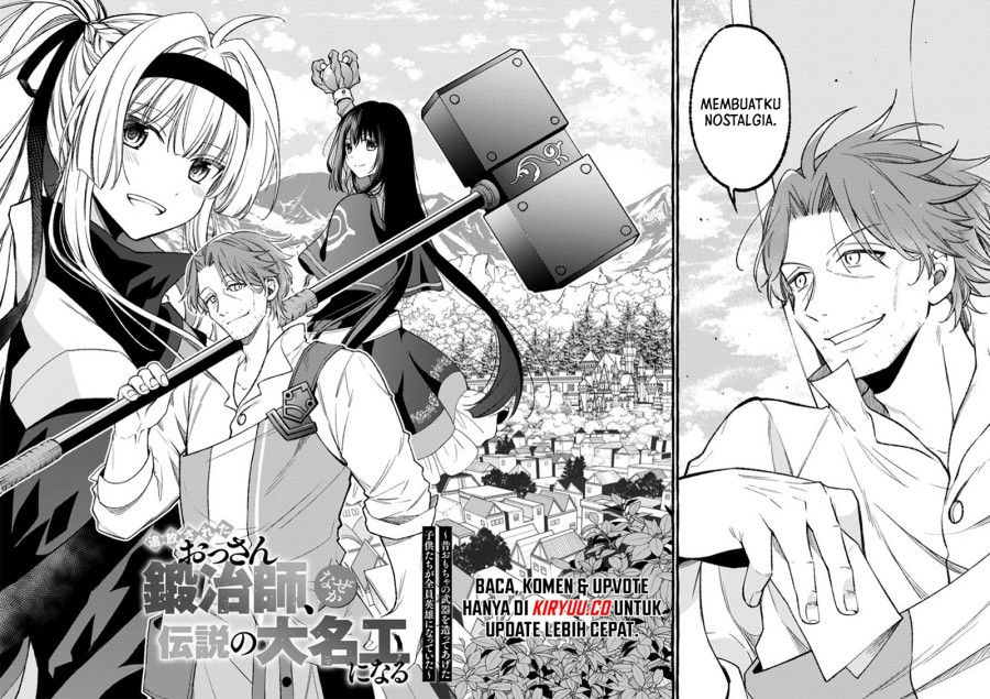 Tsuihou Sareta Ossan Kajishi, Nazeka Densetsu no Daimyouko ni Naru