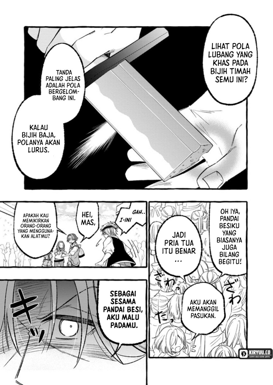 Tsuihou Sareta Ossan Kajishi, Nazeka Densetsu no Daimyouko ni Naru