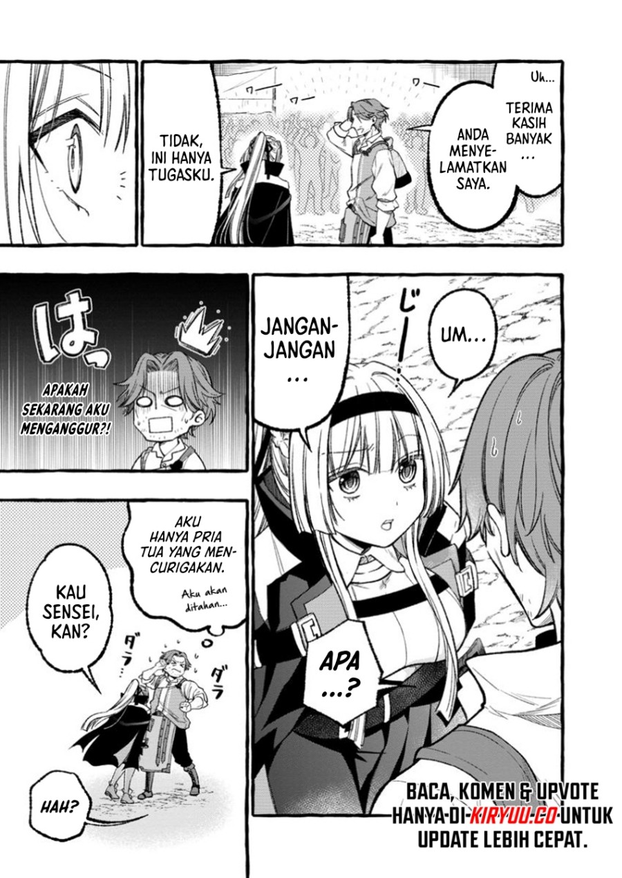 Tsuihou Sareta Ossan Kajishi, Nazeka Densetsu no Daimyouko ni Naru