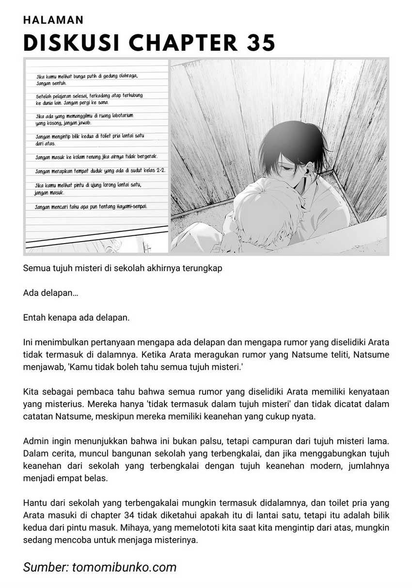 Tsurenai Hodo Aokute Azatoi Kurai ni Akai Chapter 35