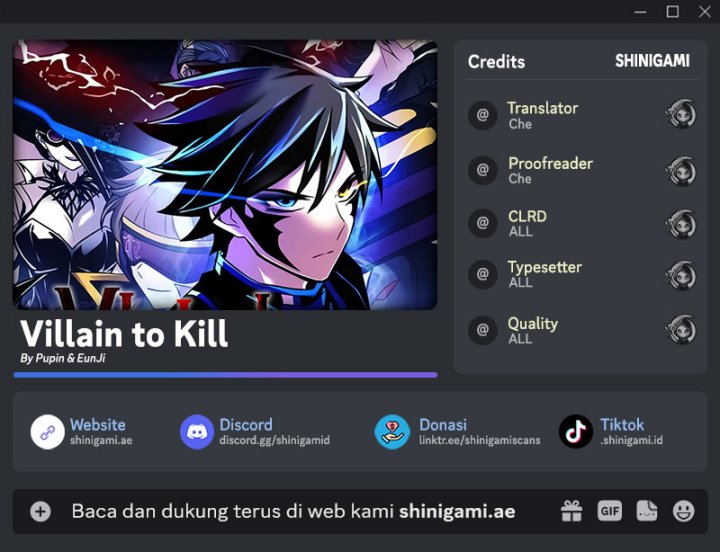Villain To Kill