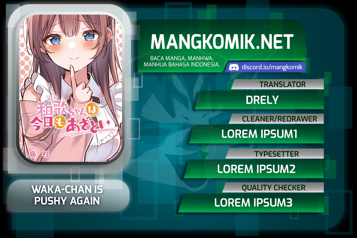 Waka-chan Is Flirty Again