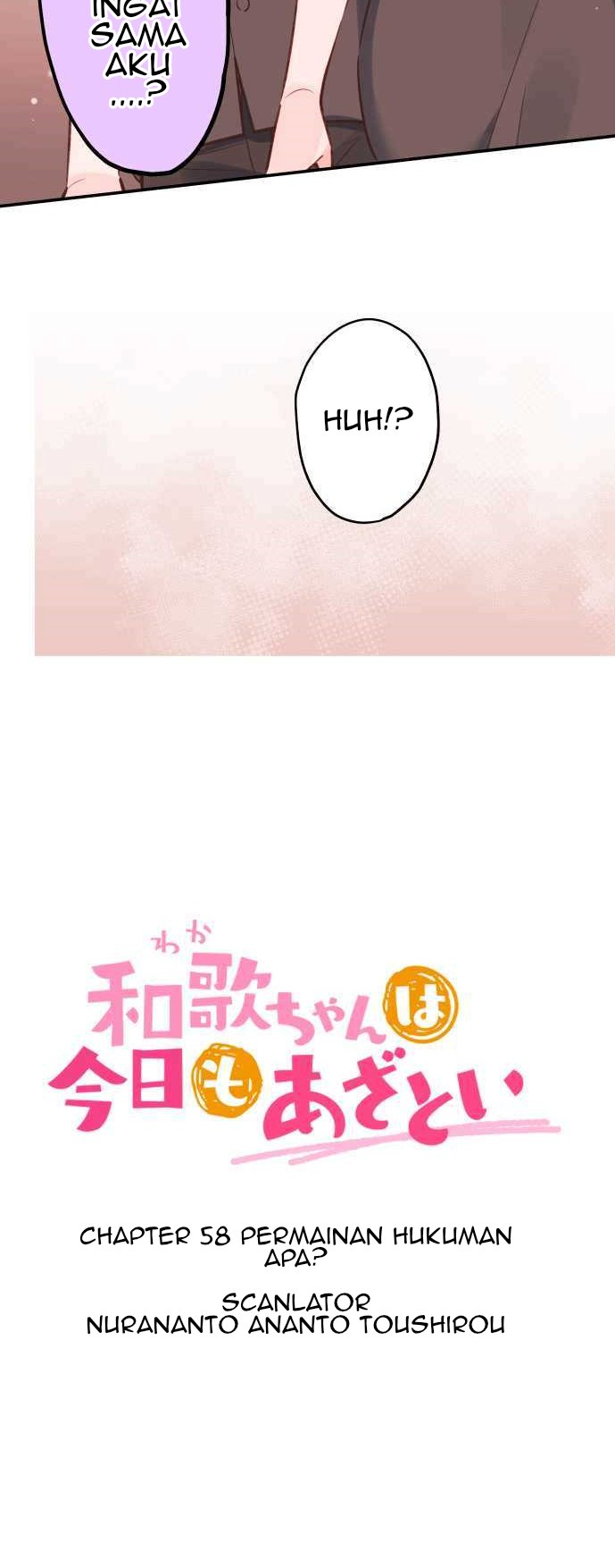 Waka-chan Is Flirty Again