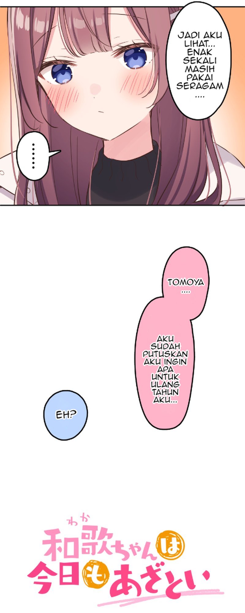 Waka-chan Is Flirty Again
