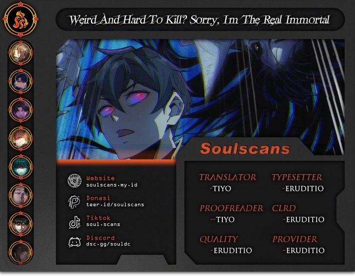 Weird and Hard to Kill? Sorry, I’m the Real Immortal Chapter 11