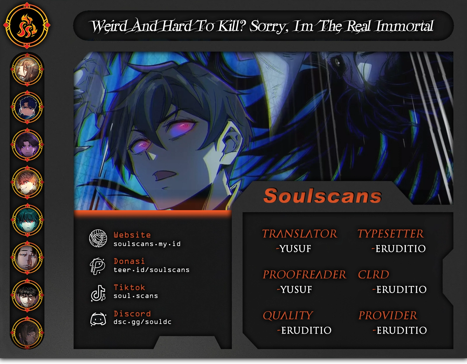 Weird and Hard to Kill? Sorry, I’m the Real Immortal Chapter 23