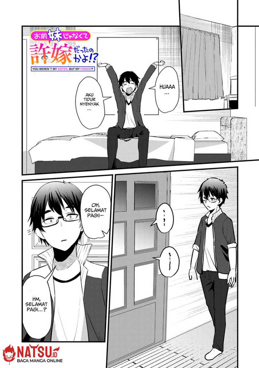 You Weren’t My Sister, But My Fiancee!? (Omae Imouto Janakute Iinazuke Datta no ka yo!?)
