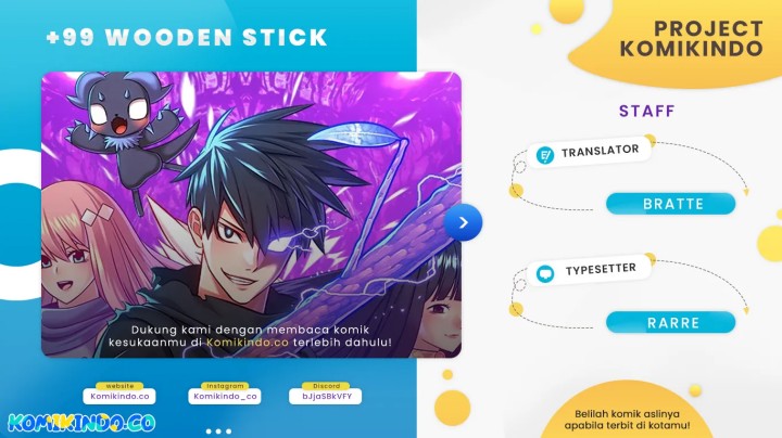 +99 Wooden Stick