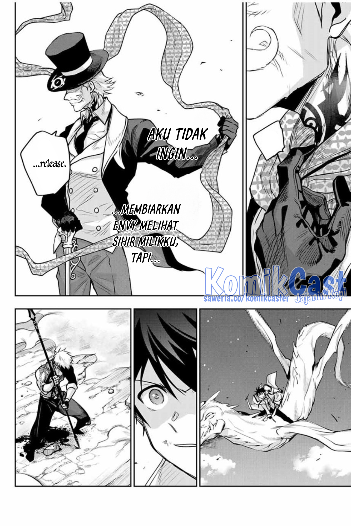 A Court Magician, Who Was Focused On Supportive Magic Because His Allies Were Too Weak, Aims To Become The Strongest After Being Banished (Mikata ga Yowasugite Hojo Mahou ni Tesshiteita Kyuutei Mahoushi, Tsuihou Sarete Saikyou wo Mezashimasu) Chapter 107