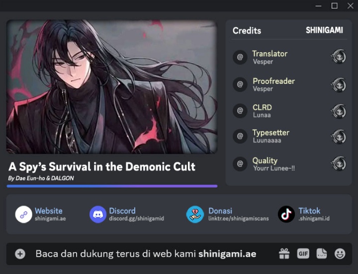 A Spy’s Survival in the Demonic Cult