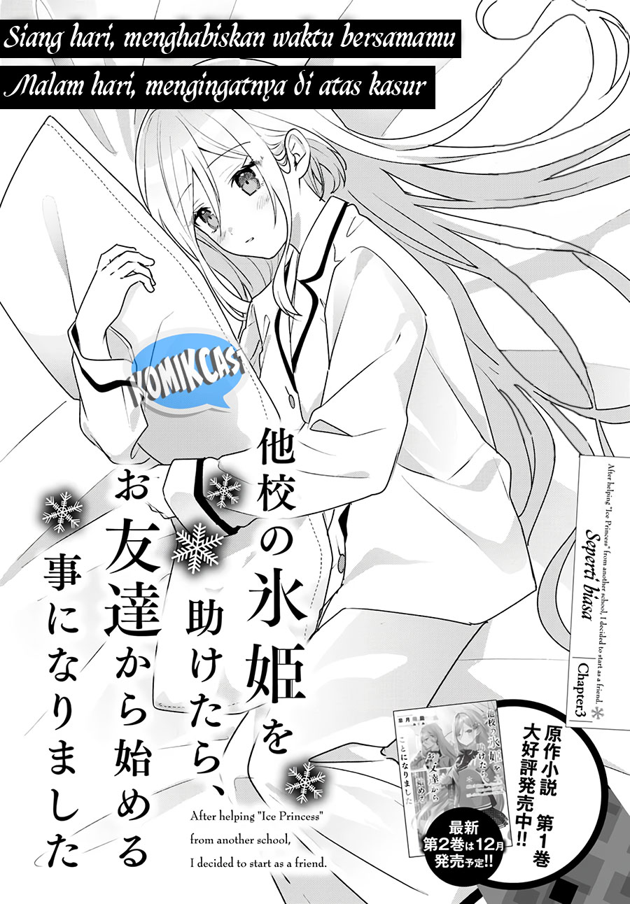 After Helping “Ice Princess” from Another School, I Decided to Start As a Friend