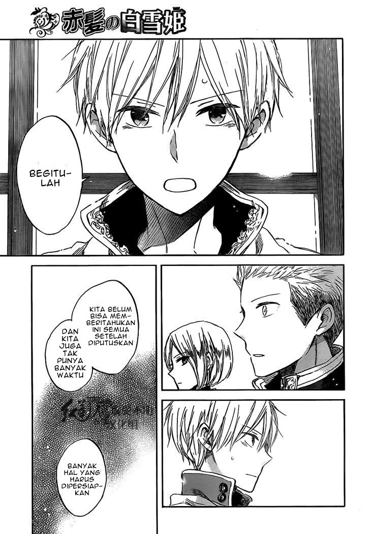 Akagami no Shirayuki-hime Chapter 49