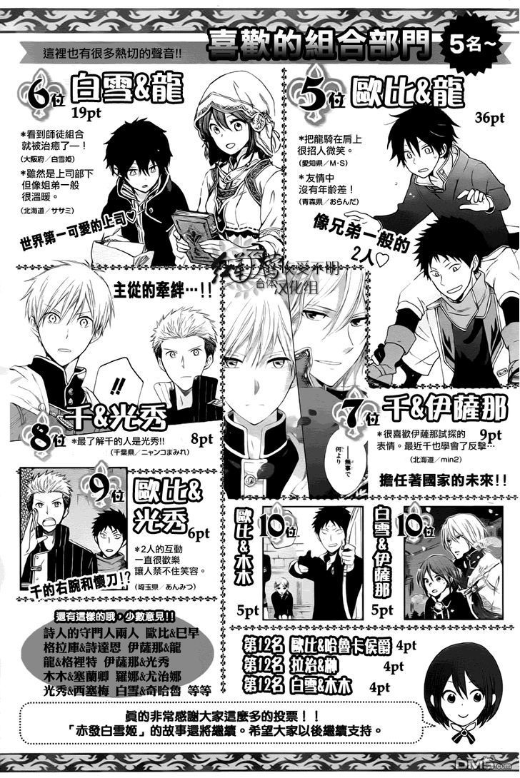 Akagami no Shirayuki-hime Chapter 50