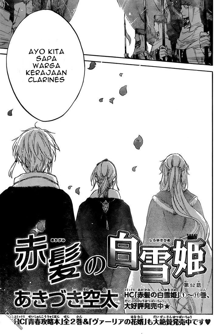 Akagami no Shirayuki-hime Chapter 52