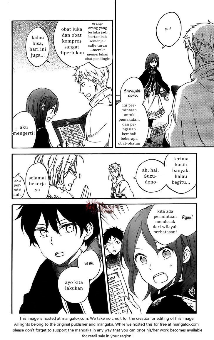 Akagami no Shirayuki-hime Chapter 61