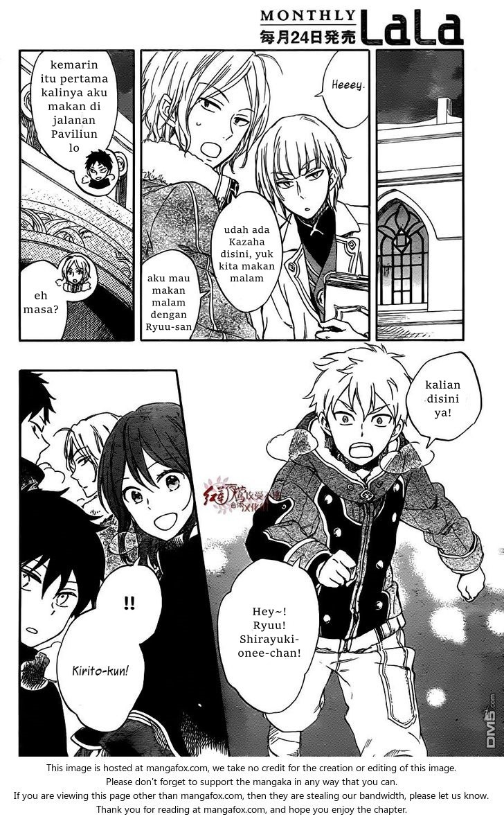 Akagami no Shirayuki-hime Chapter 61