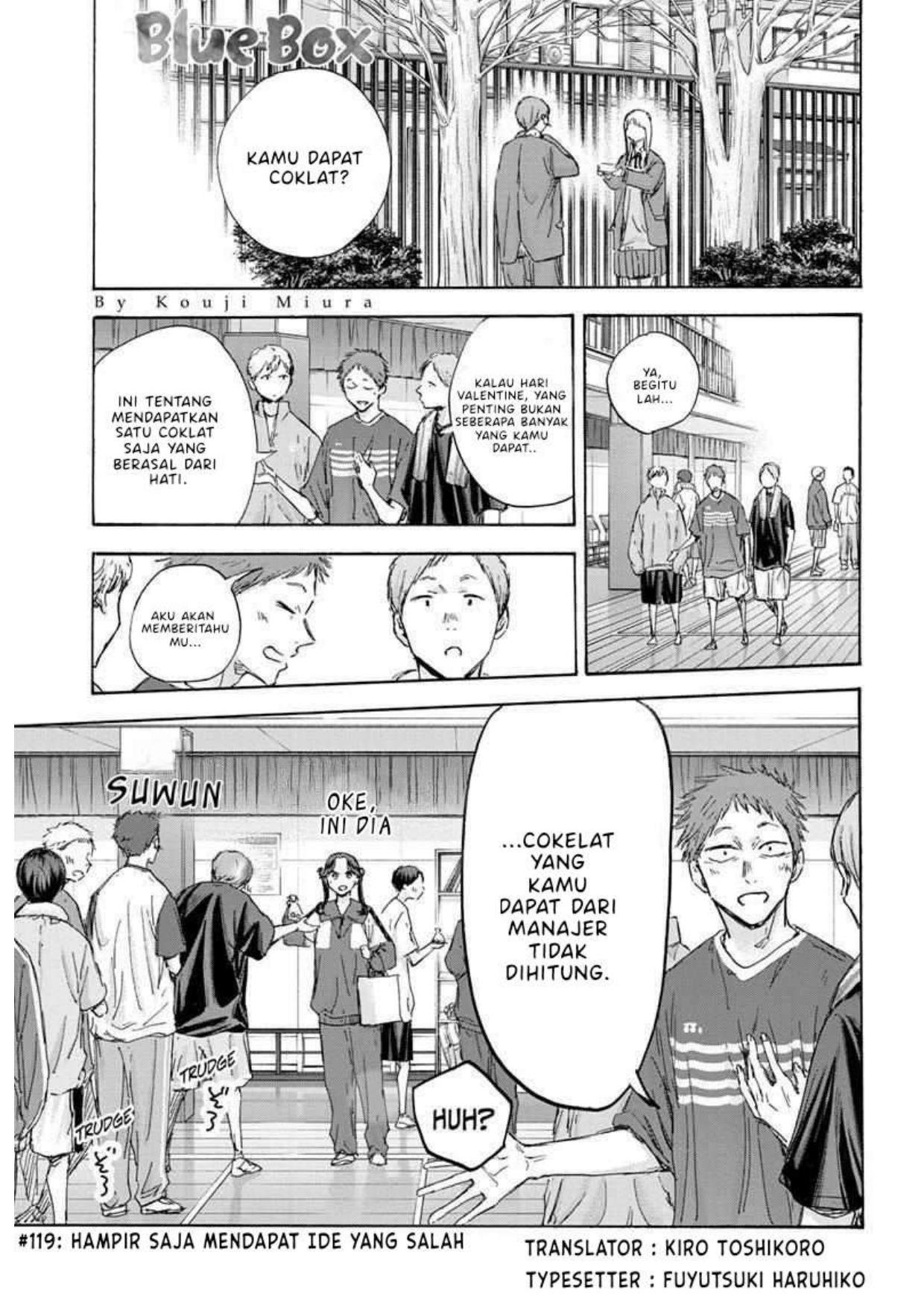 Ao no Hako Chapter 119