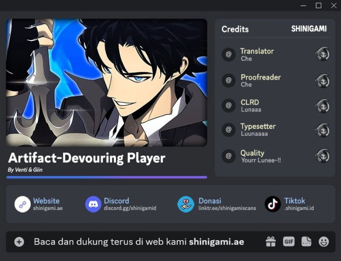 Artifact-Devouring Player