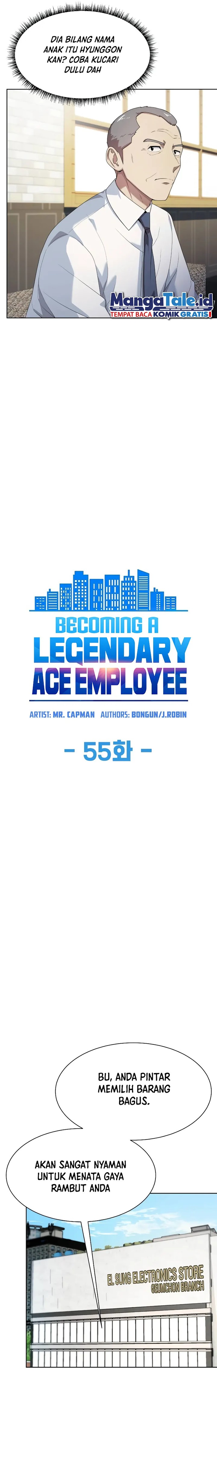 Becoming a Legendary Ace Employee Chapter 55