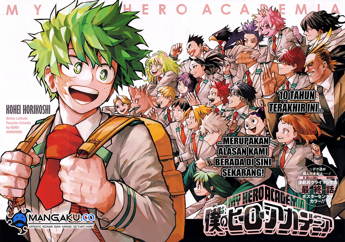 Boku no Hero Academia Chapter 430